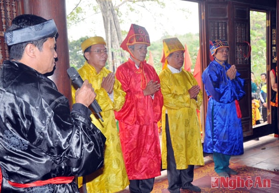 Lễ Đại tế, cầu quốc thái dân an, mưa thuận gió hòa, bản làng bình yên.