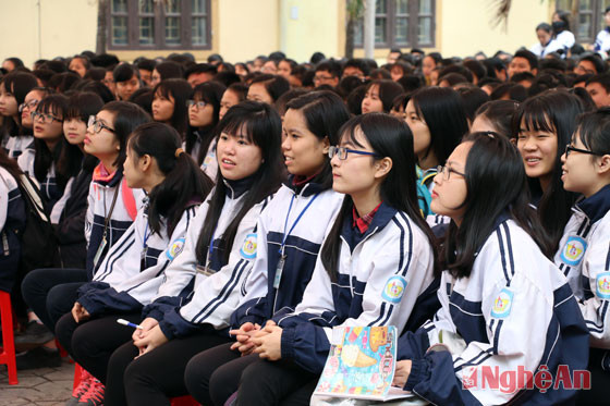 Chương trình thu hút sự tham gia của gần 5000 học sinh trên địa bàn tỉnh Nghệ An