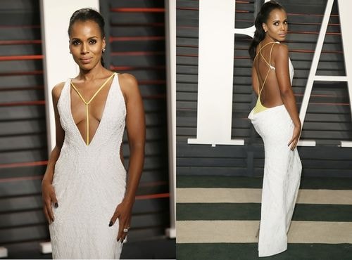 Sau khi lọt vào danh sách sao mặc xấu tại thảm đỏ Oscar, Kerry Washington 