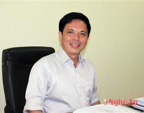Bác sỹ Đậu Huy Hoàn - Phó Giám đốc Sở Y tế Nghệ An.