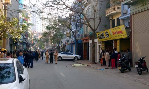 Hiện trường vụ tai nạn
