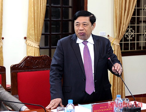 Đồng chí Nguyễn Xuân Đường đánh giá việc thực hiện mục tiêu của chương trình 135 giai đoạn III
