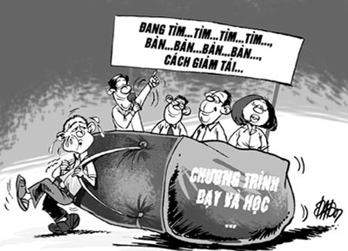 Tranh biếm họa. Nguồn: Internet
