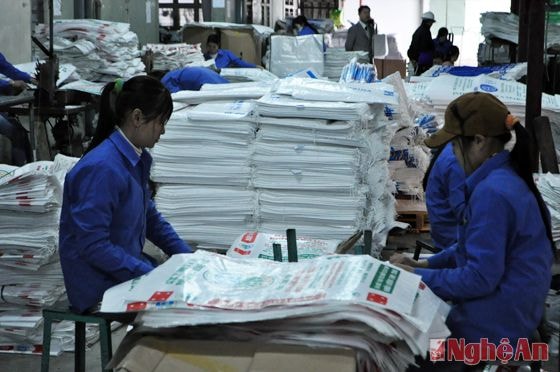 Sản xuất bao bì tại Công ty TNHH Tân Khánh An
