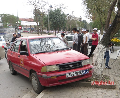 Hiện trường vụ tai nạn