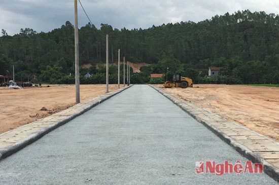 Khu tái định cư Nghi Đồng phục vụ cho dự án trạm nghiền Nghi Thiết