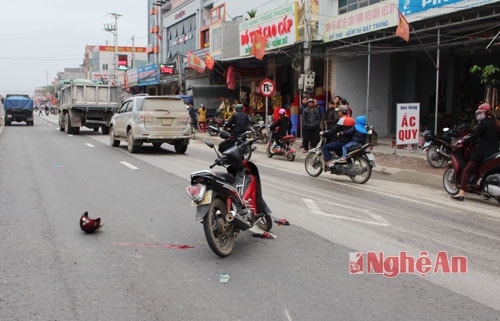 Hiện trường vụ tai nạn