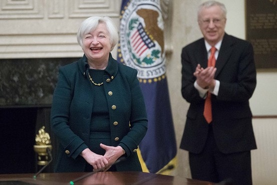 Bà Yellen chính thức được Thượng viện Mỹ phê chuẩn làm Chủ tịch Fed từ 6/1/2014