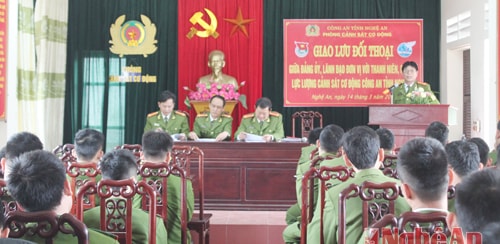 Quang cảnh buổi đối thoại