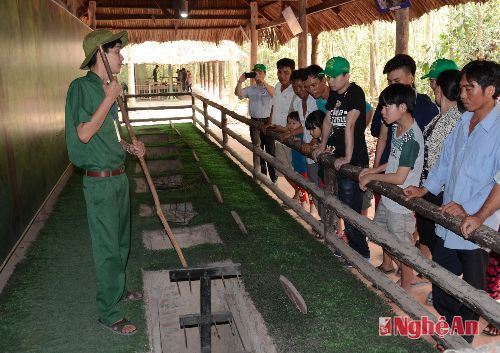 Tham quan các loại bẫy chông.