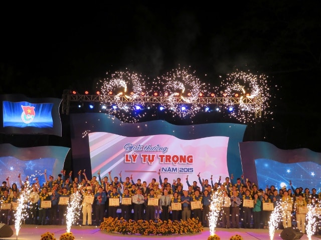 Lễ trao giải thưởng Lý Tự Trọng năm 2015 ( minh họa, internet)