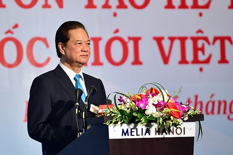 Thủ tướng Nguyễn Tấn Dũng phát biểu
