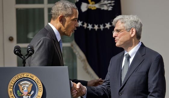  Ông Merrick Garland là đề cử của Tổng thống Obama cho vị trí Thẩm phán tối cao đang bị bỏ trống