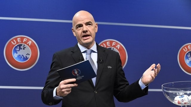 tân chủ tịch FIFA Gianni Infantino