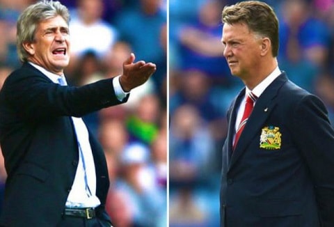 Đây có thể là trận derby Manchester cuối của HLV Van Gaal và HLV Pellegrini?