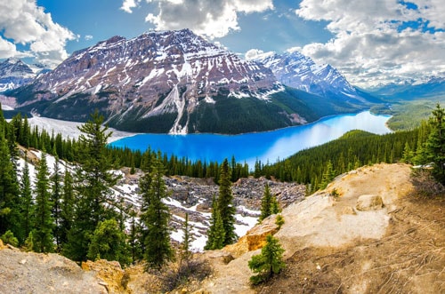 3. Hồ Peyto (Canada).