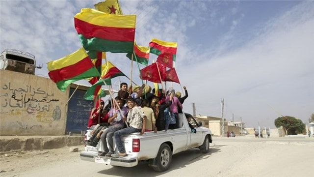 Các tay súng người Kurd ở Syria. (Nguồn: Reuters)