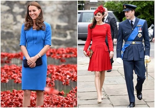 Kate Middleton luôn ưu ái các thiết kế của thương hiệu trong nước. Gu thời trang kín đáo, giản dị nhưng thanh lịch của cô nhiều lần tạo thành cơn sốt với những người phụ nữ tuổi 30. 