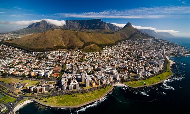 Quang cảnh thành phố Cape Town, Nam Phi vẫn giữ được vẻ trong lành khi áp dụng các biện pháp bảo vệ nguồn nước hợp lý