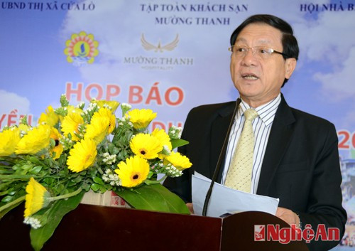 Đồng chí Lê Minh Thông, Phó Chủ tịch UBND tỉnh khẳng định: Sự quan tâm của các cơ quan báo chí, các đơn vị lữ hành sẽ giúp cho du lịch Nghệ An ngày càng phát triển bền vững.