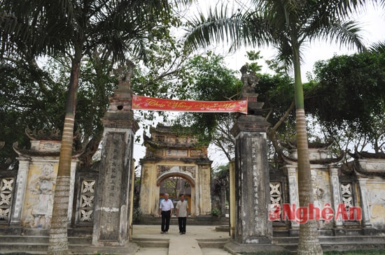 Di tích Nguyễn Cảnh Hoan vẫn giữ nguyên nét cổ kính xưa