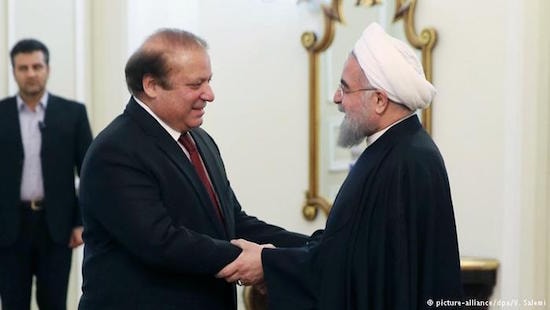 Chuyến thăm Pakistan của Tổng thống Iran Hassan Rouhani sẽ mở ra nhiều lĩnh vực hợp tác giữa hai nước (nguồn: Deutsch Welle) 