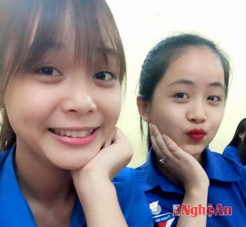 Thùy An nguyên là một cán bộ đoàn năng động của Đoàn tường THPT Anh Sơn 2.