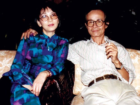 Trịnh Công Sơn và Dao Ánh.
