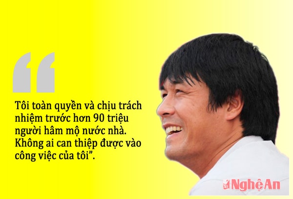 Đó là lời khẳng định đầy quyết tâm của HLV Hữu Thắng trước tương lai ĐTQG.