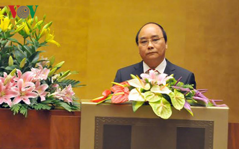 Thủ tướng Nguyễn Xuân Phúc có bài phát biểu đầu tiên sau khi nhậm chức.