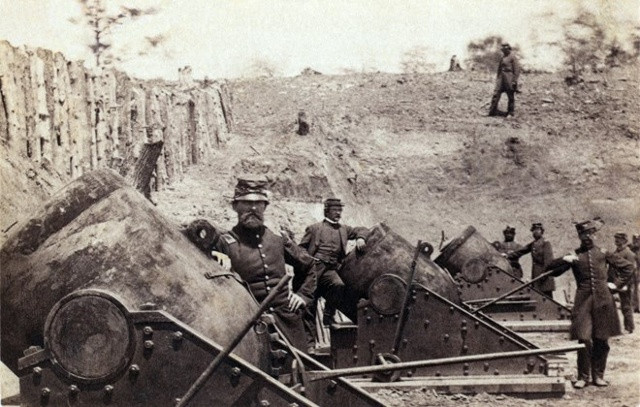 Quân miền Bắc nước Mỹ vào Thế kỷ 19 chờ đợi đối phương đến.
