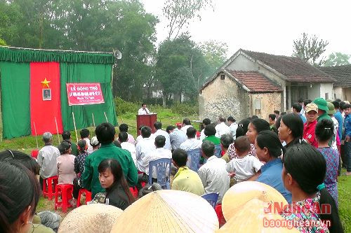 Toàn cảnh buổi lễ.