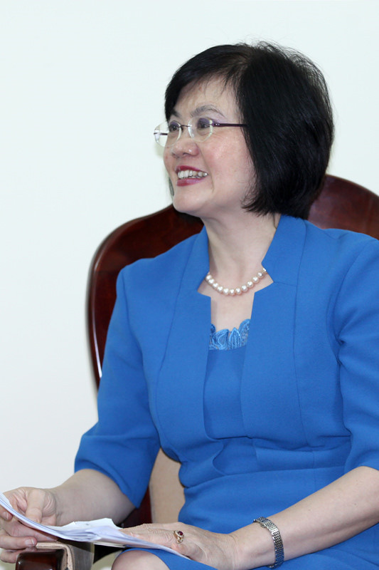 Bà Nguyễn Nguyệt Nga - Phu nhân Phó Thủ tướng, Bộ trưởng Bộ Ngoại giao Phạm Bình Minh
