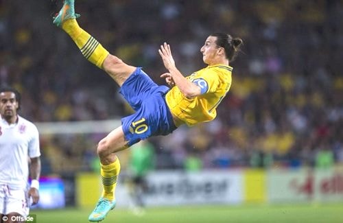 Ibrahimovic là cầu thủ vĩ đại nhất của bóng đá Thụy Điển