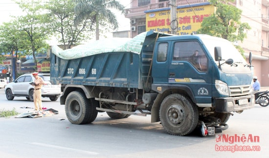 Hiện trường vụ tai nạn