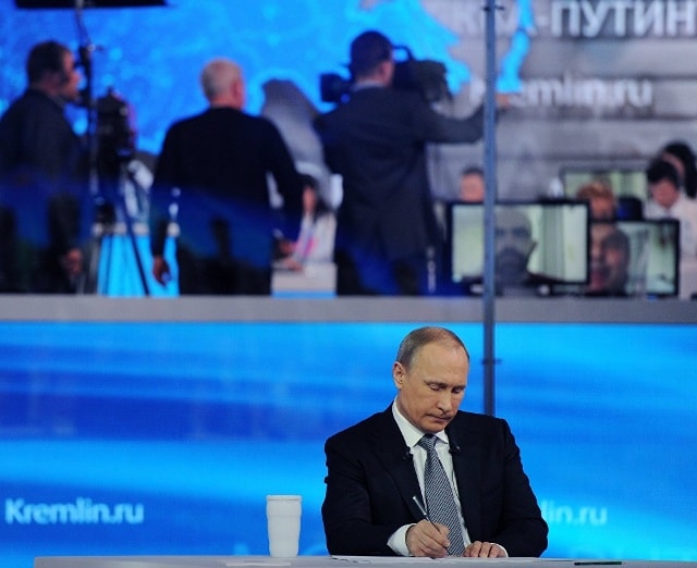 Tổng thống Nga Vladimir Putin.
