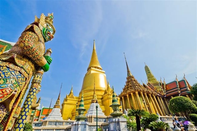 Cung điện Hoàng gia Thái Lan Grand Palace. Ảnh: Internet