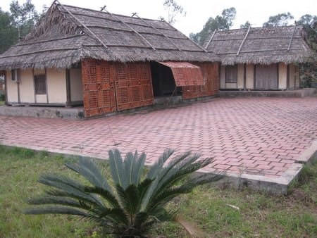 Ngôi nhà của gia đình đồng chí Hà Huy Tập.