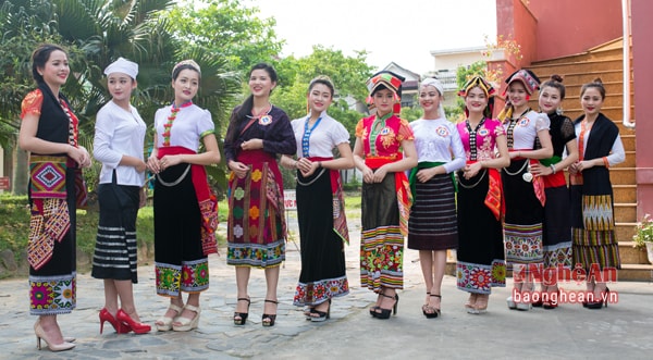 Các sơn nữ khoe sắc trước thềm cuộc thi người đẹp các dân tộc thiểu số