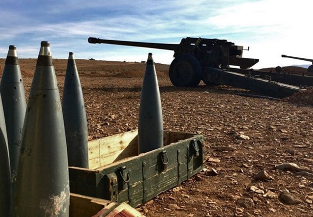 Vũ khí được sử dụng trong cuộc chiến Syria. Ảnh: AFP.