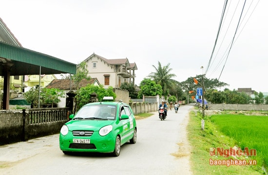 Một góc Nông thôn mới xóm Bắc, Kẻ Gai 2, xã Hưng Tây (Hưng Nguyên).