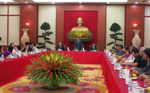 Toàn cảnh buổi gặp mặt.
