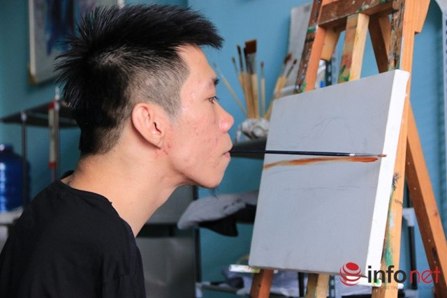 Chàng họa sĩ trẻ Lê Minh Châu – nghị lực vươn lên chính mình