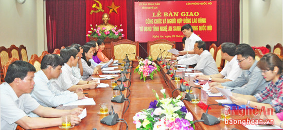 Quang cảnh cuộc làm việc