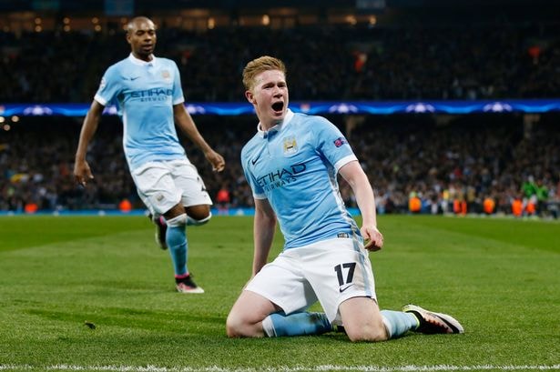 Kevin de Bruyne đang giúp MC có lần đầu tiên trong lịch sử lọt vào bán kết Champions League