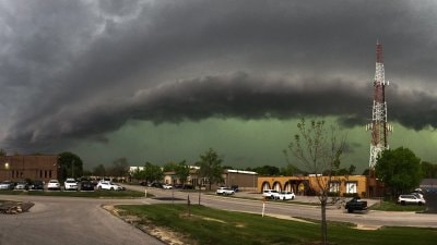  Hình ảnh trận lốc xoáy diễn ra tại Missouri. Ảnh: Foxnews