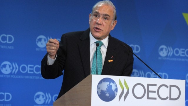 Tổng thư ký OECD Angel Gurria. Ảnh: CNN