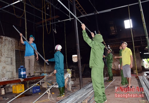Và tiến hành sửa chữa toàn diện để đảm bảo sản xuất, chết biến thực phẩm hợp vệ sinh.