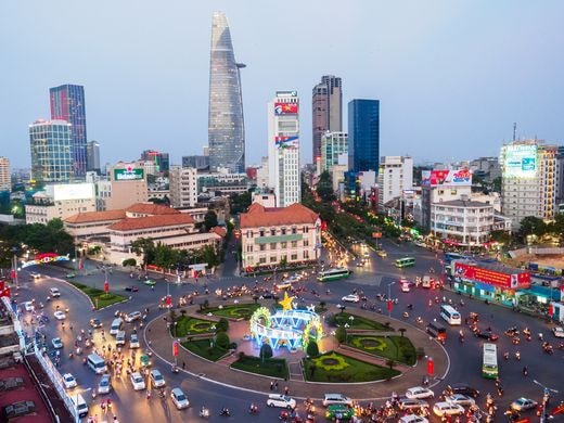 Tp. Hồ Chí Minh hơn bốn thập kỷ sau ngày thống nhất tiếp tục là đầu tàu kinh tế của Việt Nam (Nguồn: Los Angeles Times)