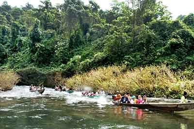 Du lịch sông Giăng vào vùng lõi rừng nguyên sinh Pù Mát Ảnh Sỹ Minh